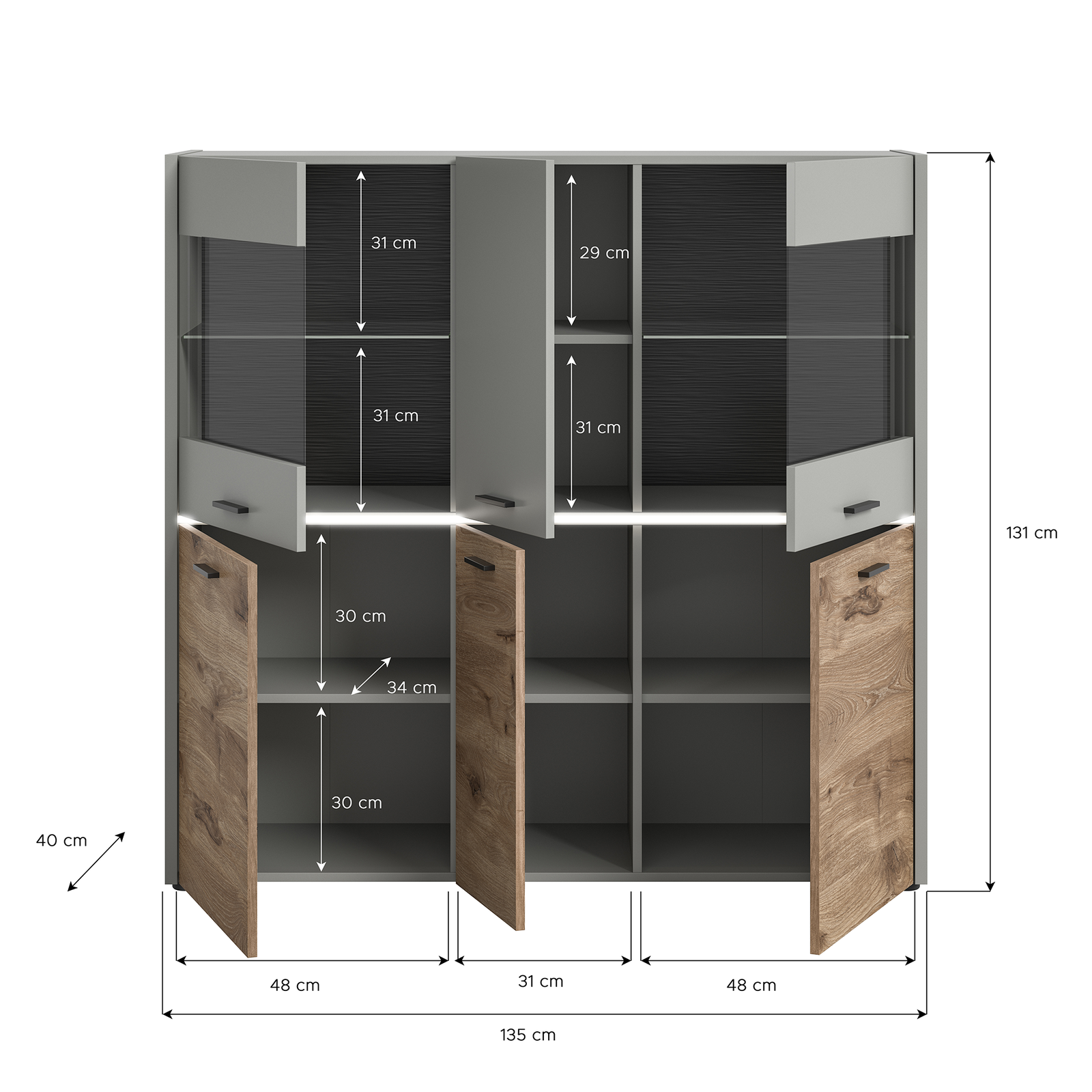 CELINO Highboard