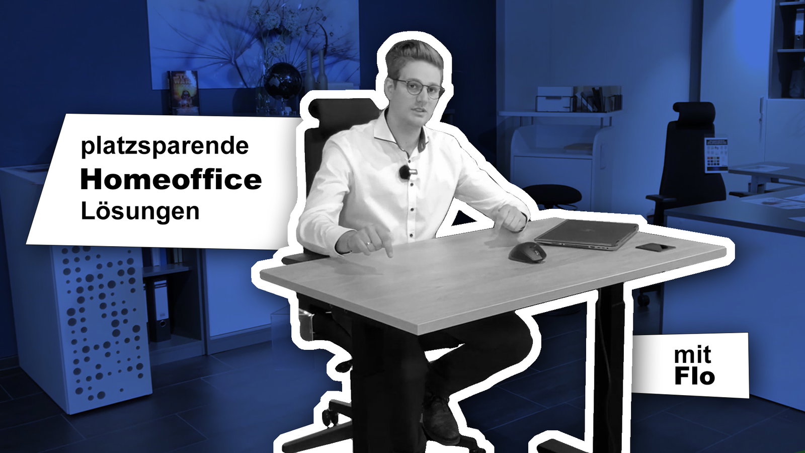 Platzsparende Homeoffice Lösungen Bürotische von NowyStyl alle Infos auf dem Wohn Schick YouTube Kanal