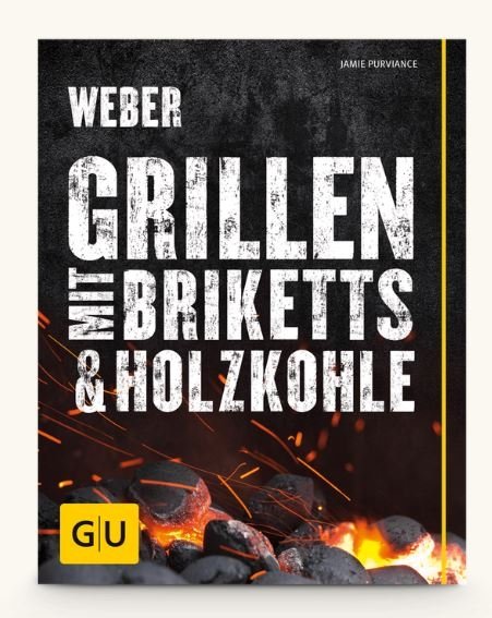 Grillbuch Weber`s mit Briketts