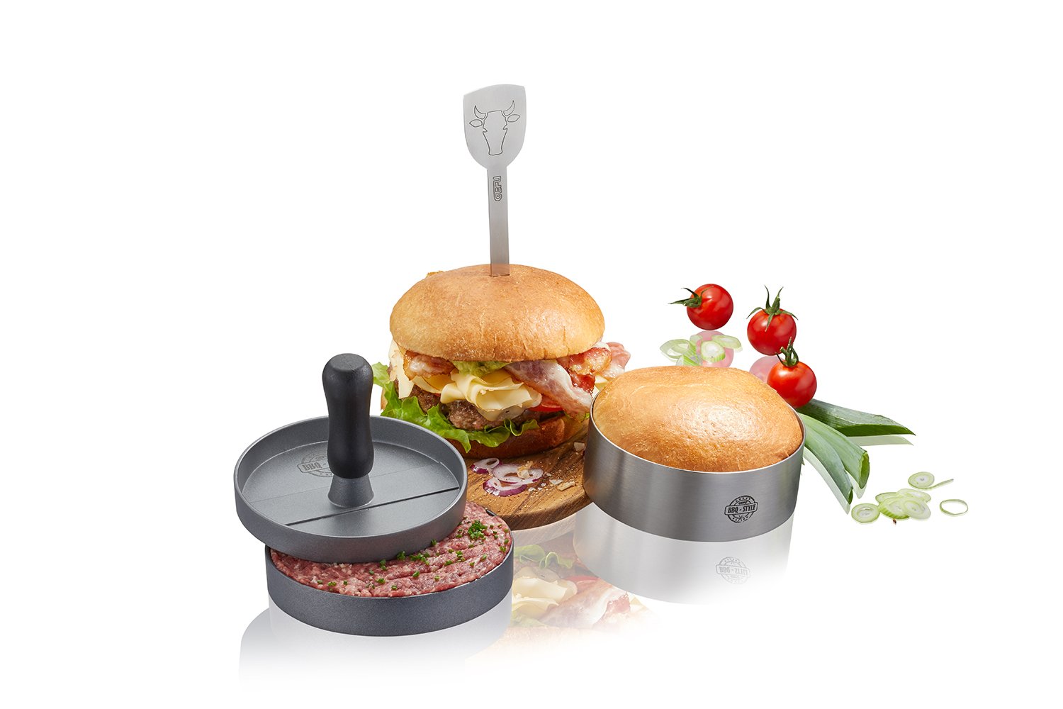 BBQ Burger-Set 3-teilig